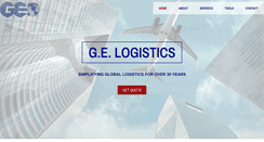 Desktop Screenshot of ge-logistics.com
